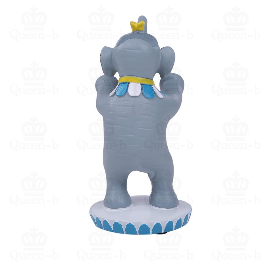 [Queen-b] Unique Animal Eyeglass Stand, Stylish and Cute, Animal Design for Eyeglasses, Fun and Interesting Character Stand (Elephant)