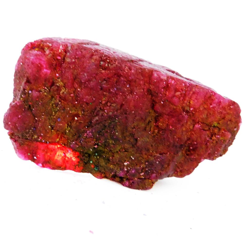 730 Ct Natural Red Ruby Huge Rough Earth Mined CERTIFIED Loose Gemstone AZ-256