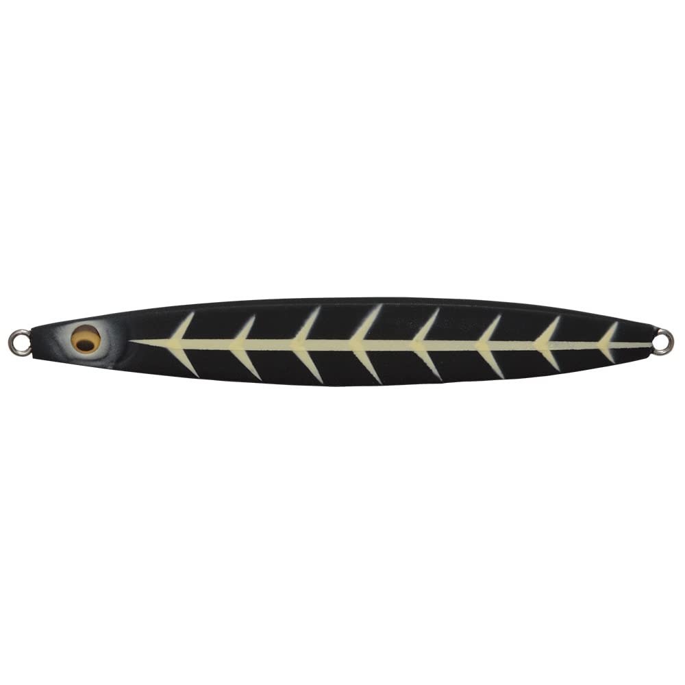 

Megabass SLASH BEAT 150g Matte Black Bone 35407 Metal Jig Lure