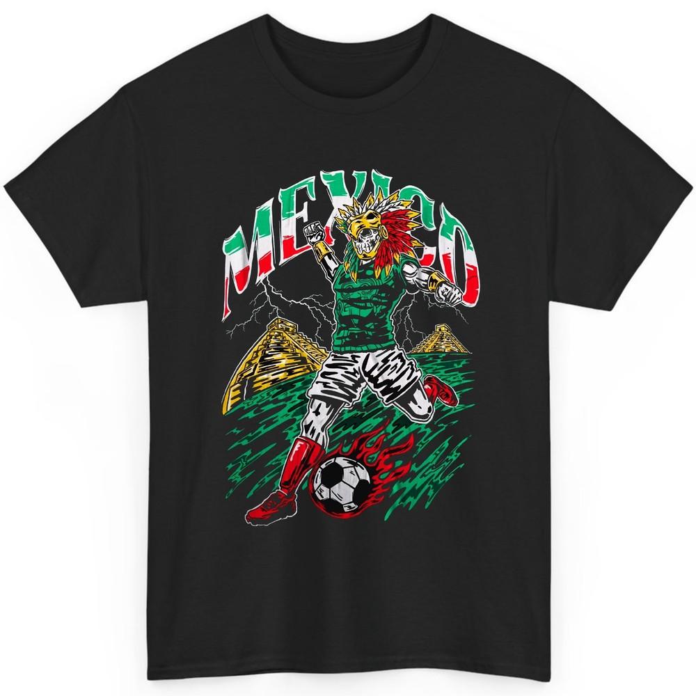 

Mexico Soccer Warren Lotas Style T-shirt 4XL
