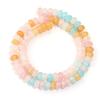 1 String 5X8Mm Glass Beads Colorful Abacus Flat Round Loose Beads For Jwelry Making Diy Crafts Bracelets Necklace Accessories