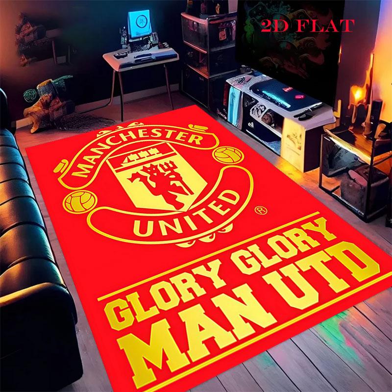 Round MUFC Rug Carpet Rug for Living Room Bedroom Home Sofa Decoration,Kids play Nonslip Floor Mat