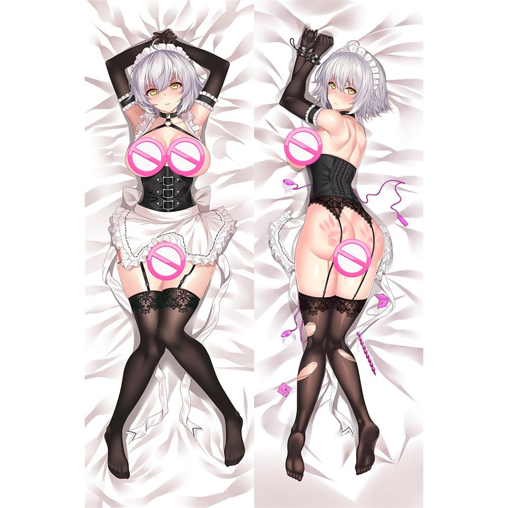 Dakimakura Anime Fate Grand Order Jeanne D'arc Full Body Pillow Double-sided Print Life-size Pillowcase Cover