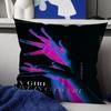 TV Girl Pillow Gift Home Office Decoration Bedroom Sofa Car Cushion Cover Case X