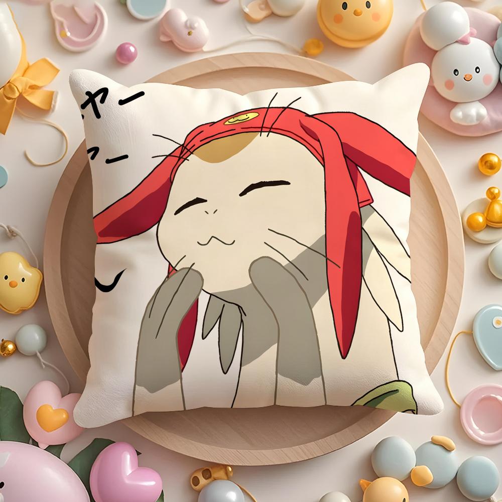 S-Space Anime D-Dandy Cushion Cover Home & Car Multi-Scene Pillow Cover - Reversible, Soft & Durable for Daily Use