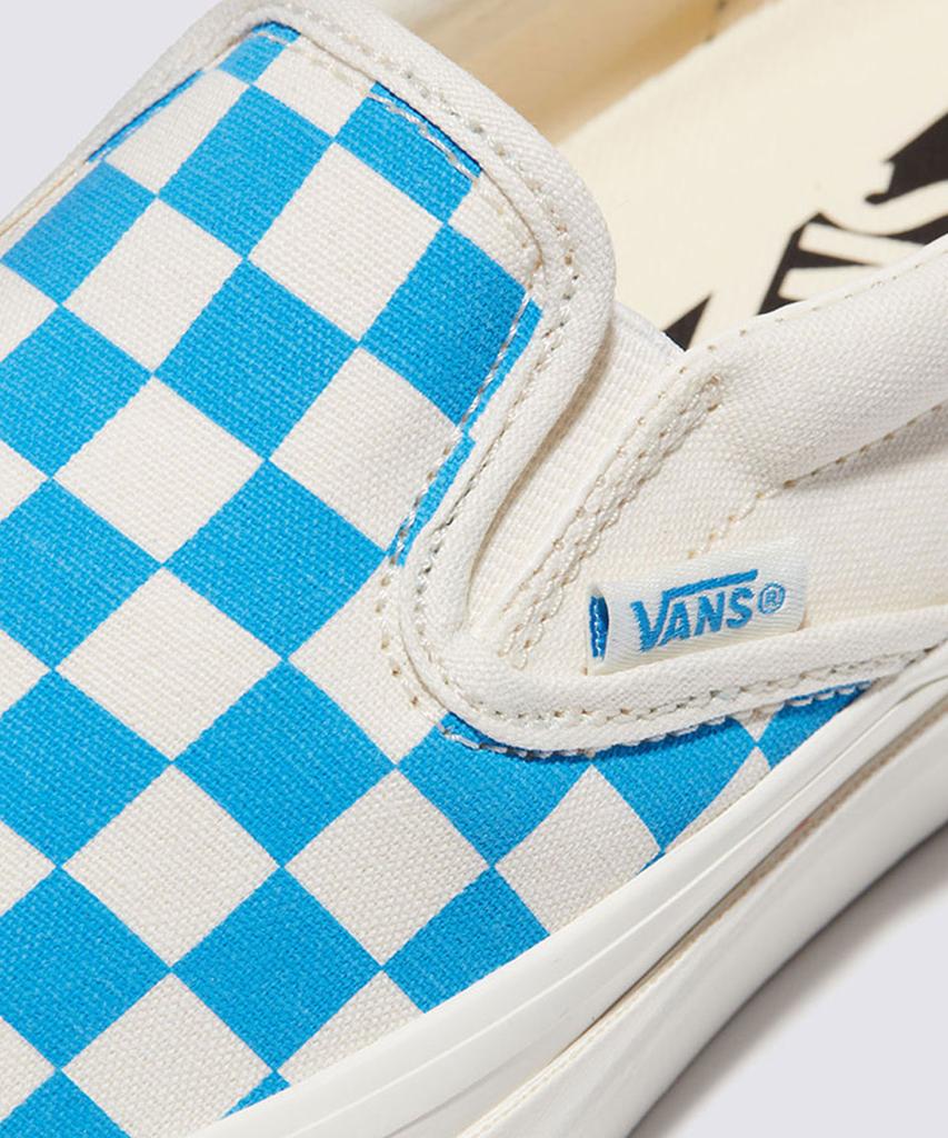 Vans Mte Slip-On Reissue 98 - (Checkerboard) Cyan Blue / Vn000Cwa0H71