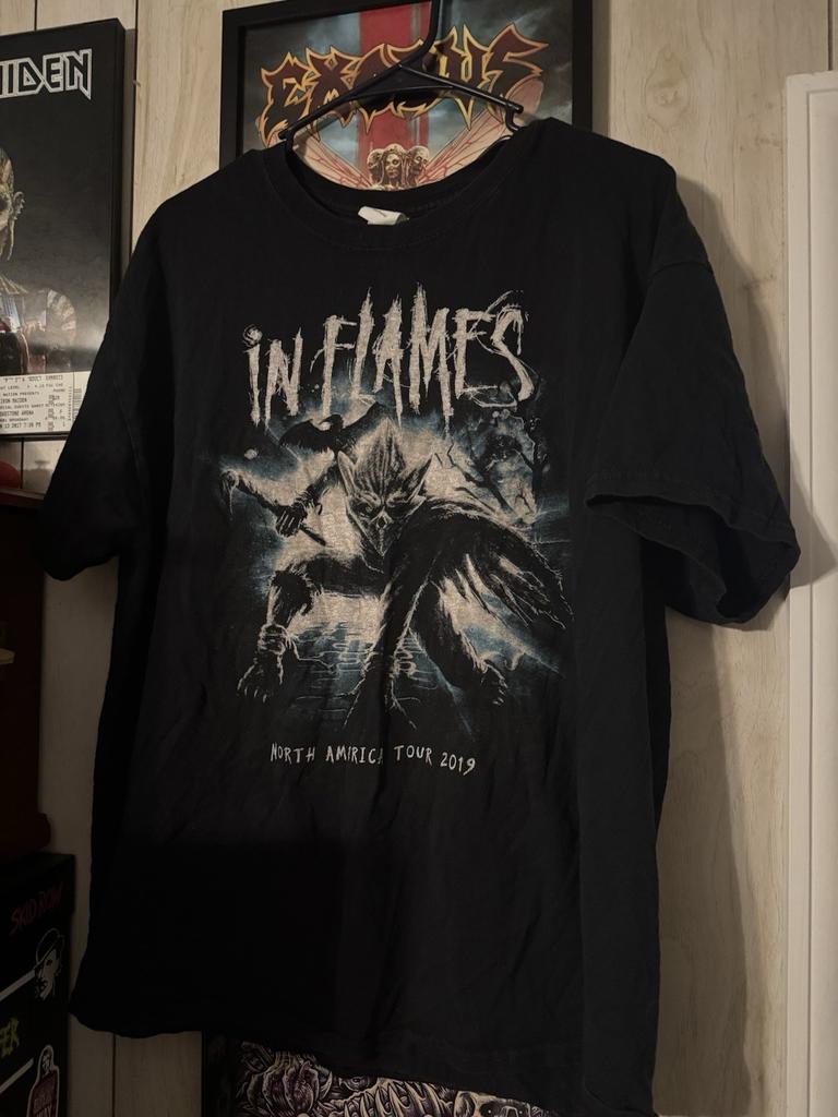 In Flames 2019 North America Tour Cotton Shirt Unisex S To 5XL BT1311