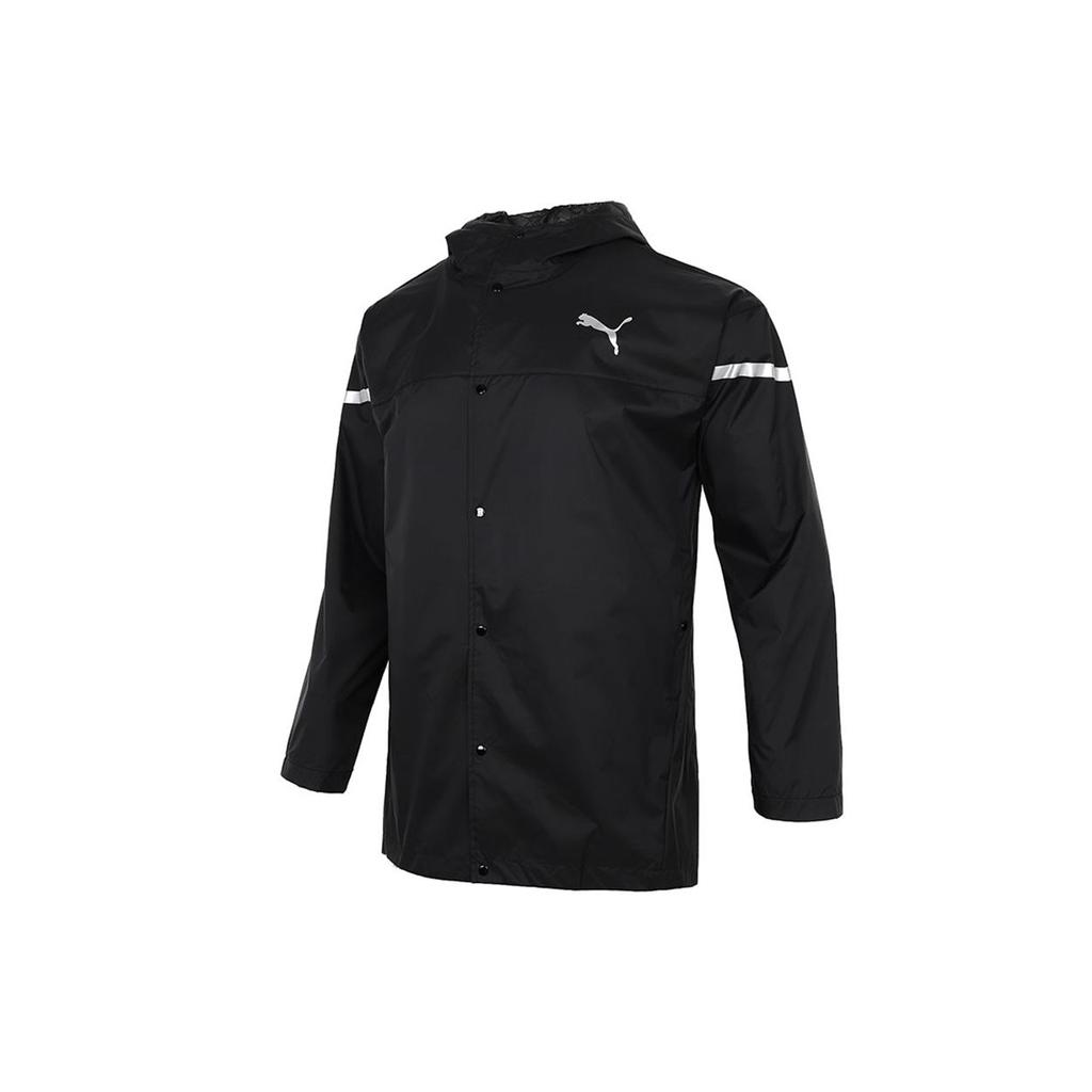 Puma Sports Casual Windproof Hooded Woven Jacket Men Jacket Black 846293-01