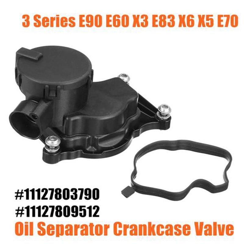 Authentic 1 PCS Separator Crankshaft Vent Valve Replacement Accessories 11127809512 11127803790 For BMW E90 E60 X3 E83 X6 X5 E70