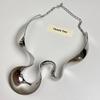 Draweye Iperbole Collane Irregolari per Donna Stile Punk Collane Choker Vintage Gioielli Moda Hiphop Collari Per Donna