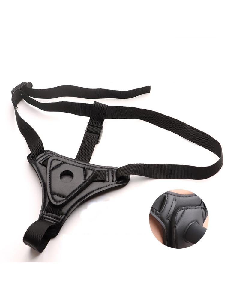 Black Penis Dildo Lesbian Sex Toys Strap-on Harness Dildo Penis Pants Fit For Different Size Penis Sex Toys