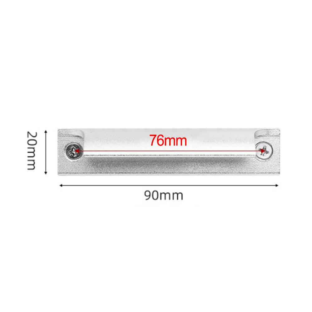 4 st Möbelhandtag Skåpsknoppar Köksskåpshandtag Lådhandtag Aluminiumlegering Skärmfönsterhandtag Beslag