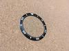 Aftermarket SEIKO ceramic bezel insert for reissue third-generation models, type, luminous, black, SRP777, 779