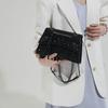 Rivet locomotive bag women's metal chain shoulder messenger bag