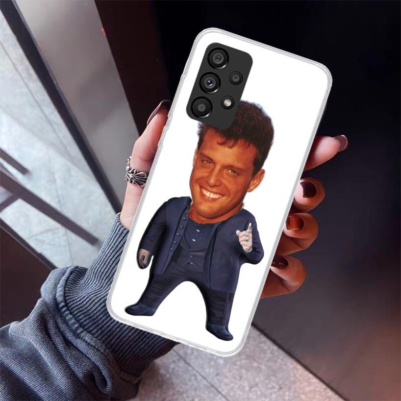 L-Luis M-Miguel Singer Phone Case For Samsung Galaxy A12 A52S A42 A32 A22 A51 A50 Note 20 Ultra 10 S10 Plus A71 A70 A31 A30 A10S