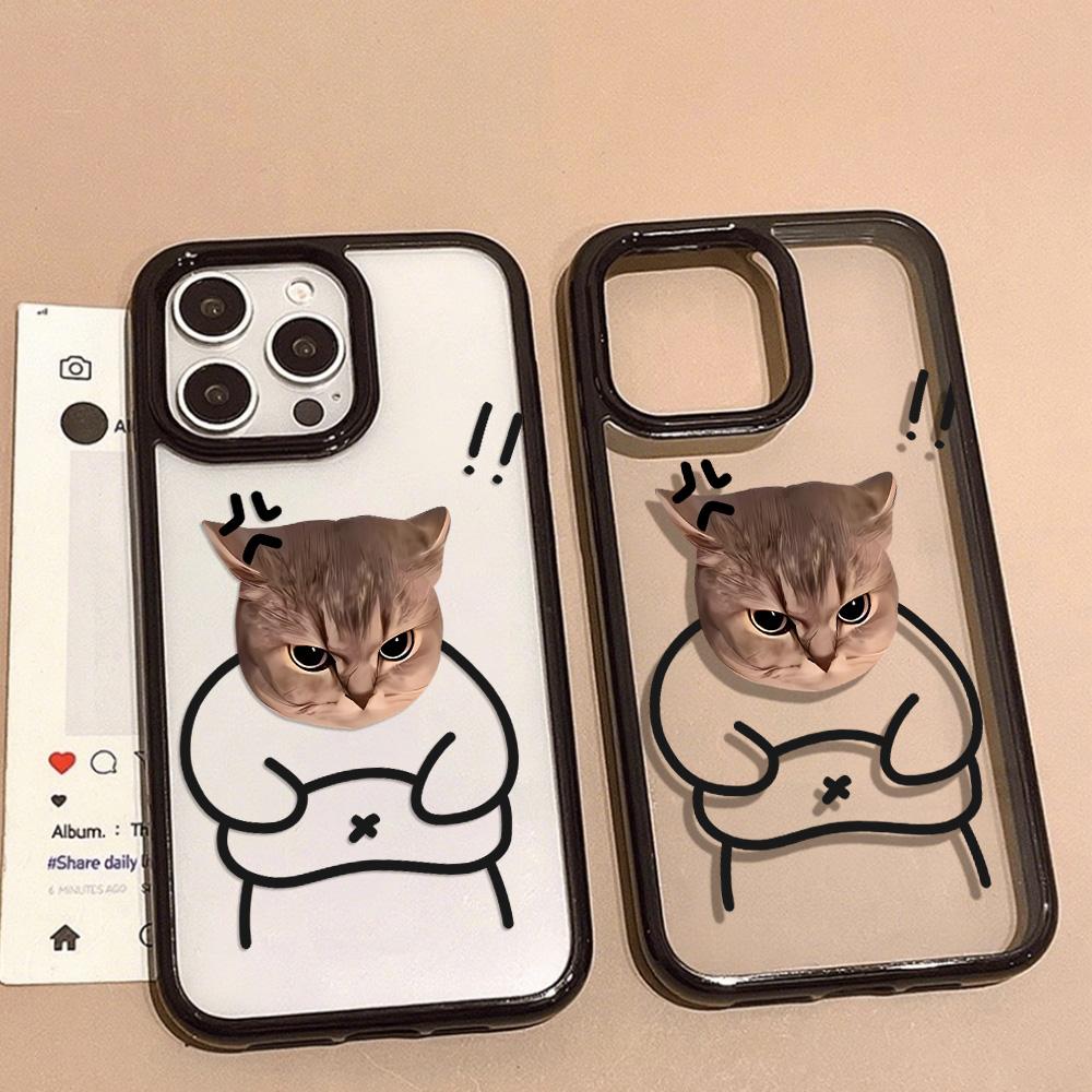 Acrylic Phone Case for iPhone 11 12 13 14 Pro 12 14 16 Pro Max for Samsung A16 A36 A56 S24 FE High-quality Painted Anti-fall Mobile Phone Case