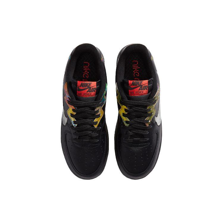 Nike Air Force 1 React Black Glow Habanero Red CN9838-001