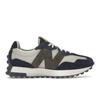 327 Beige Navy Unisex Sneakers Cream MS327DT