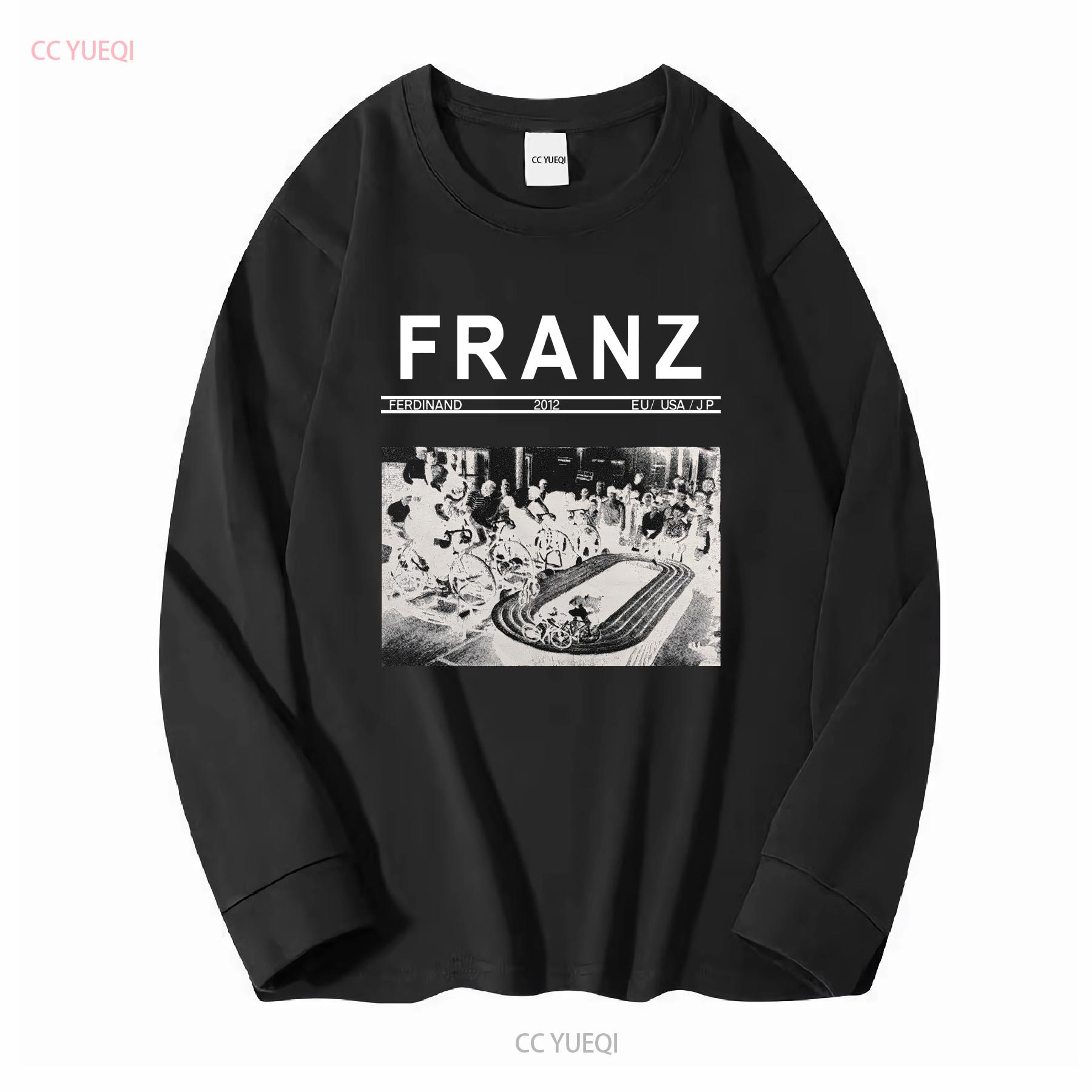 

FRANZ FERDINAND 2012 Official MEGA RARE EU USA JP T Shirt Sz Medium vintage Washed Stylish homme Unisex Stretched Comfortable M