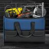 New Square Tool Bag with 30% More Capacity Waterproof Multi Pockets Tool Organizer Tool Pouch for Electrician Tools
