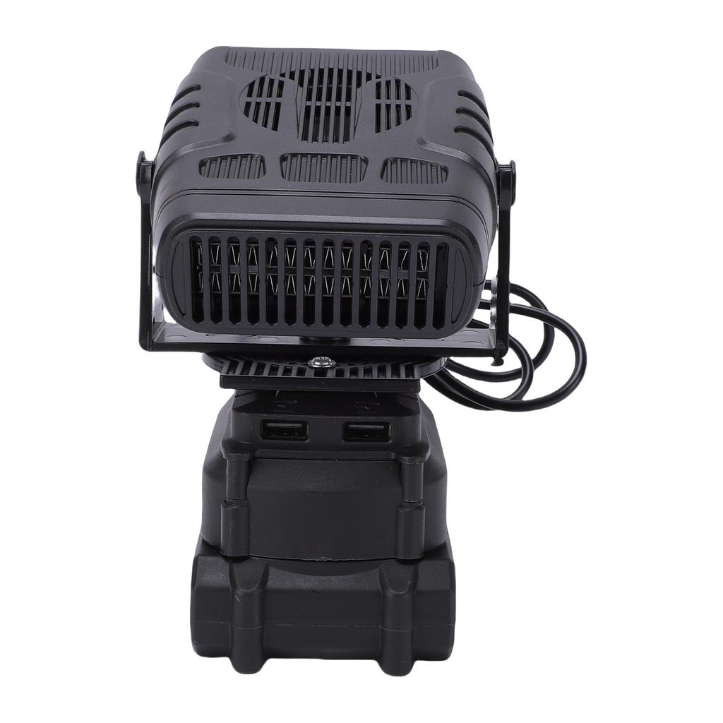 Car Heater 50w 360 Degrees  Rotation Quiet Anti Tip Over Car Heater Defogger for Electric Tricycle Construction Site Outdoor