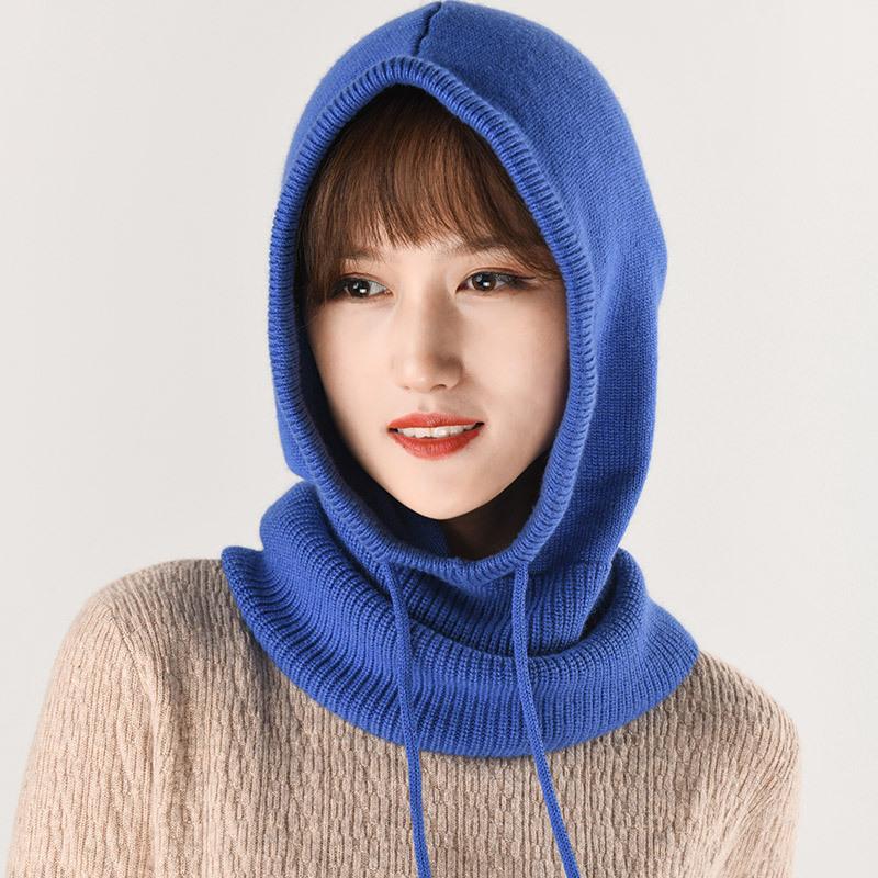 Cashmere Wool Yarn Autumn And Winter Men's And Women's Knitted Headwear