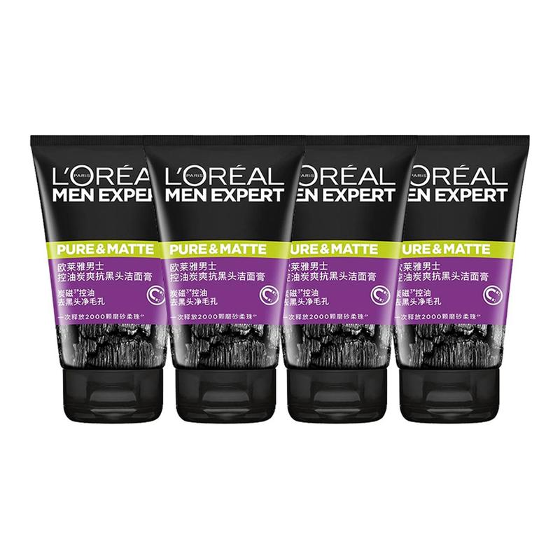 Loreal Paris Mens oil-controlling charcoal refreshing anti-blackhead cleansing balm - oil-controlling charcoal refreshing anti-blackhead cleansing bal