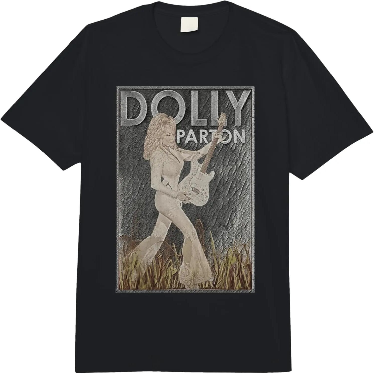 

Rock n Roll Dolly Parton Comfort Colors Adult Heavyweight T-shirt S чёрный