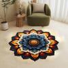 3D Floral Diatomaceous Earth Absorbent Non-Slip Floor Mat for Bathroom, Entrance, Sofa, Bedroom.