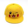 r Pikachu Poke Monster Adult Women's Embossed Spandex/Polyester Bucket Hat for Cosplay Cartoon Summer Fisherman