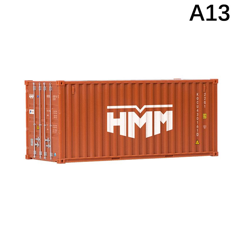 1:30 Simulation Schiffscontainer Modell Ornament Kunststoff Stifthalter Schreibtisch Schreibwaren Aufbewahrungsbox Visitenkartenorganizer