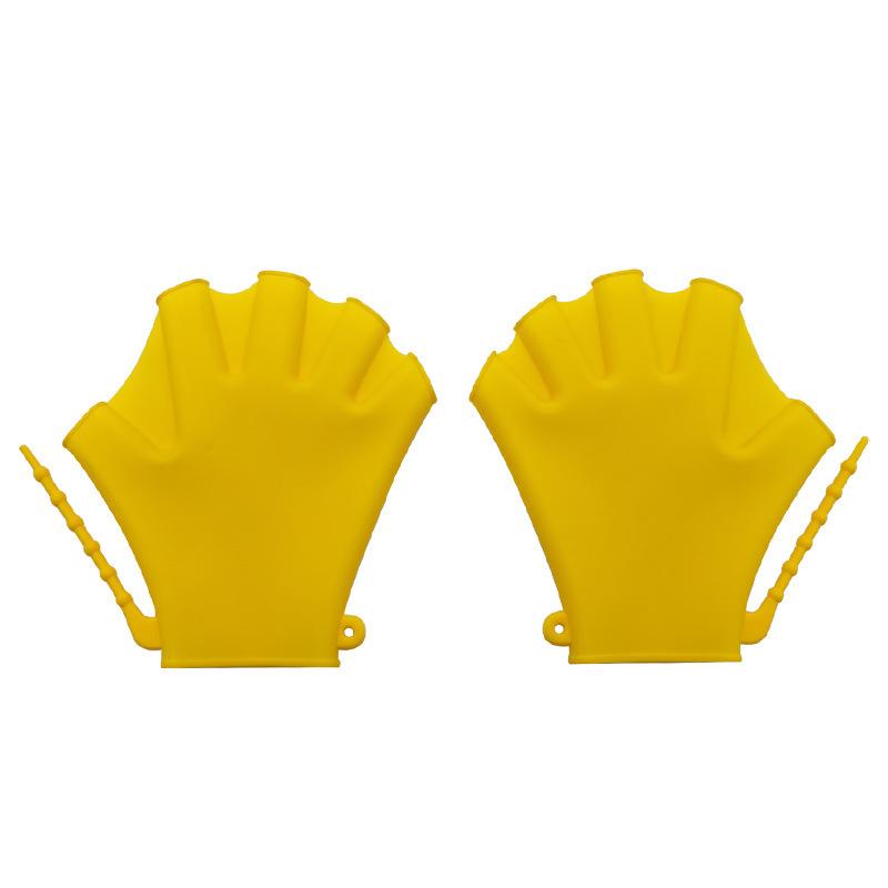 Silikon Schwimmflossen Verstellbare Tauchen Entenflossen für Erwachsene und Kinder Übungsschwimmen Handschuhe