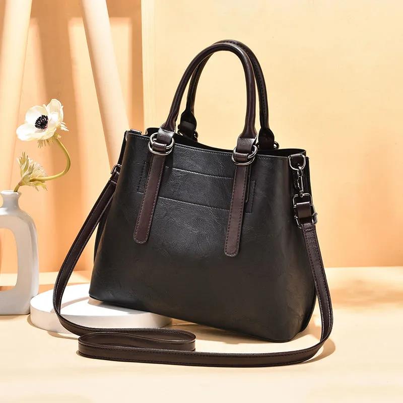Women PU HandBag Women Belt Single Shoulder Bags Casual Totes Solid Color Soft Messenger Bag