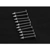 Mixed Style Stainless Steel Curved Barbell Spike Tongue Ring Jewelry