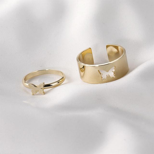 3 unids/set de anillos de Metal redondos de esmalte blanco bohemio, conjuntos de anillos ajustables abiertos con giro geométrico para mujeres y niñas, joyería de boda