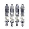 4Pcs  Metal Hydraulic Shock Absorber Oil Damper for WPL C14 C24 C34 C44 MN Model D90 D91 99 99S Hs 18311 18312 RC Car