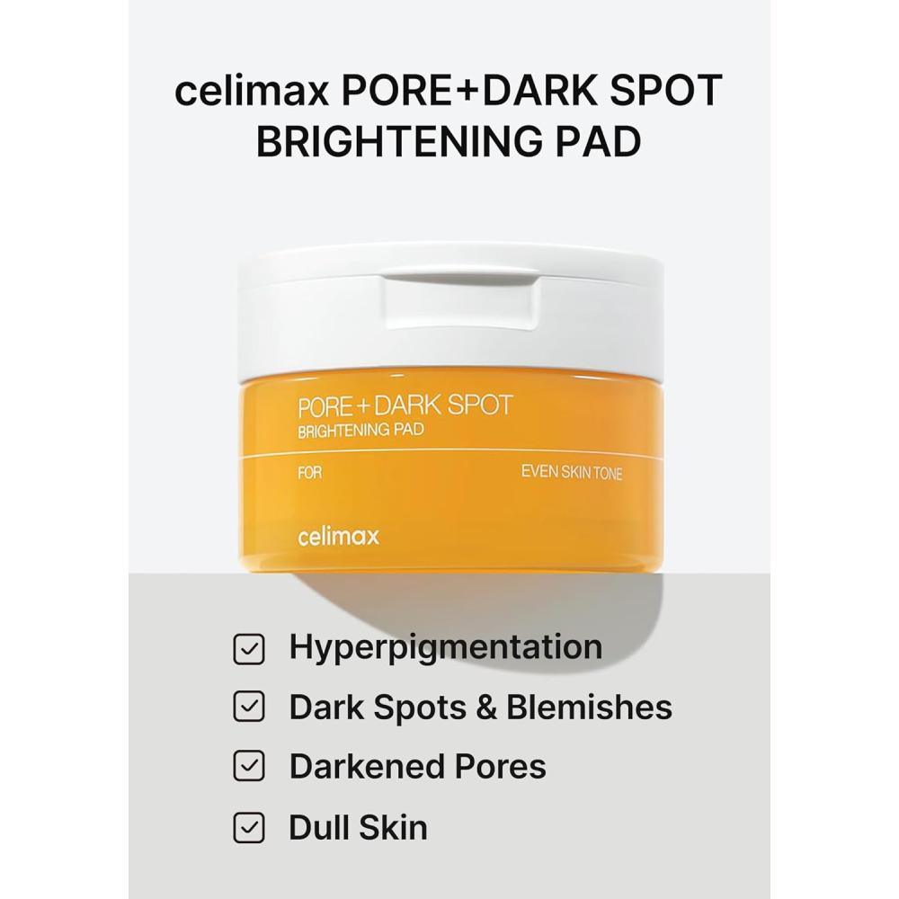 Celimax Pore+Dark Spot Brightening Pad (40 sheets)