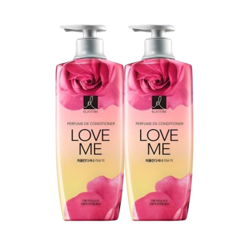 Elastine Perfume de Conditioner 600ml | Love Me Peach & Freesia Scent | Silky Repair & Long-Lasting Fragrance