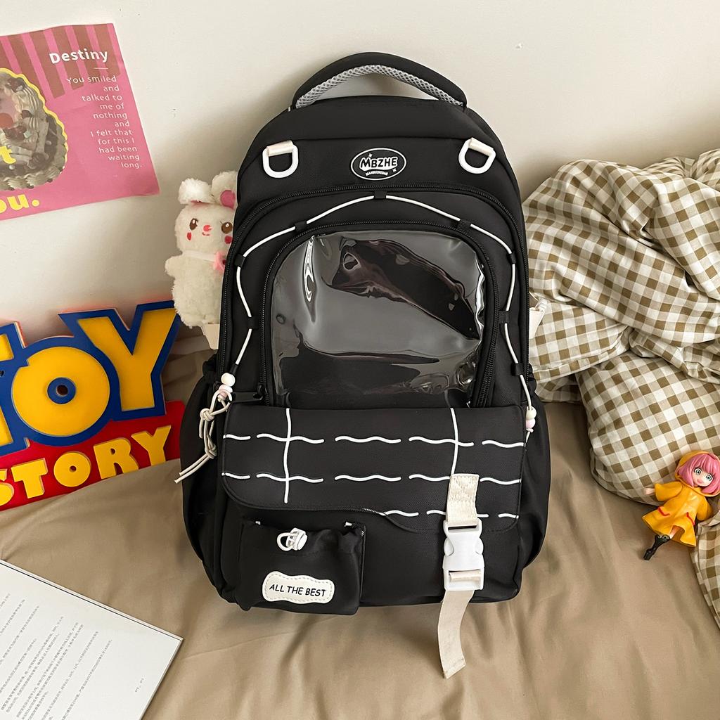 Fresh, Sweet and Cute, Junior High School Students, High Value, Simple, Lightweight, Versatile and Large Capacity