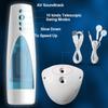 Automatic Telescopic Rotation Male Masturbators Cup Silicone Vagina Real Blowjob Pussy Adult Goods Masturbation Sex Toys For Men