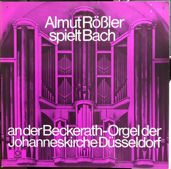Виниловая пластинка ALMUT WRESTLER Амут Рослер играет Баха M1019 МОТЕТ URSINA Германия Классика Б/у