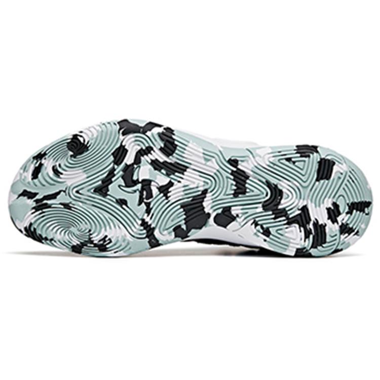 New Anta Slip Resistant, Abrasion Resistant, Breathable Mid Top Basketball Shoes Men's 112041621-1
