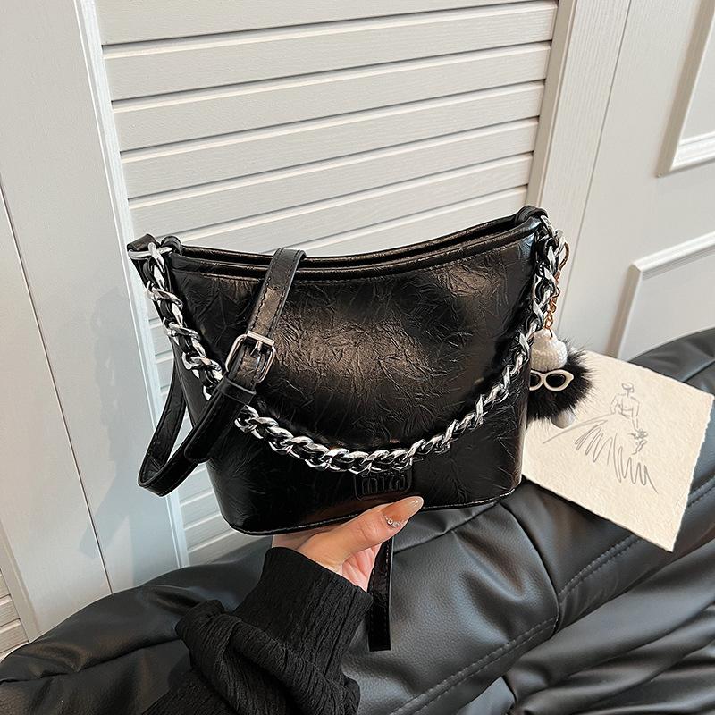 Tasche Damen Neue Damen Schultertasche Vielseitige Kette Tragbare Messenger Bag Pendler Tasche