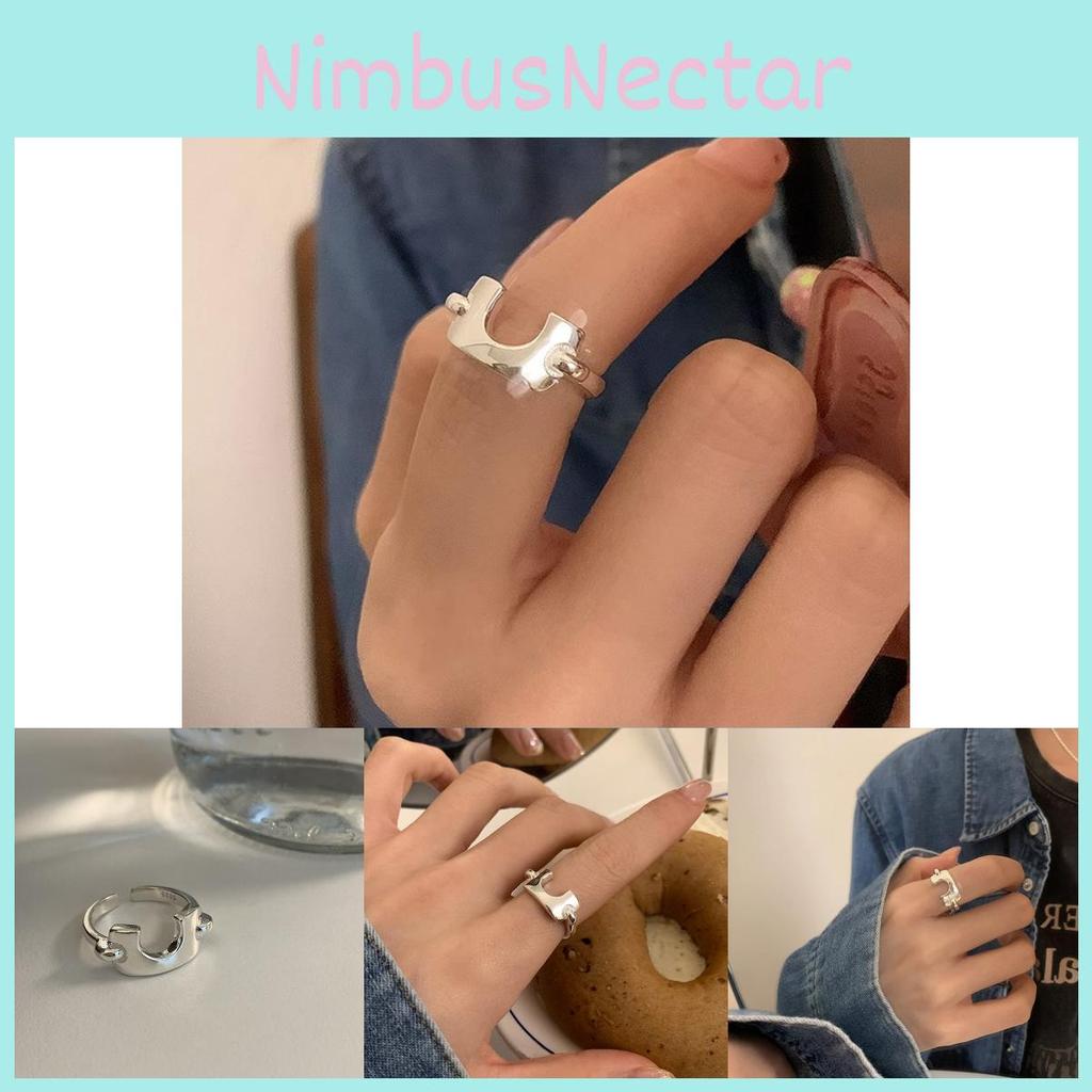 Inspired Fashionable Korean U Shaped Ring For Women Unique And Accessory Versatile