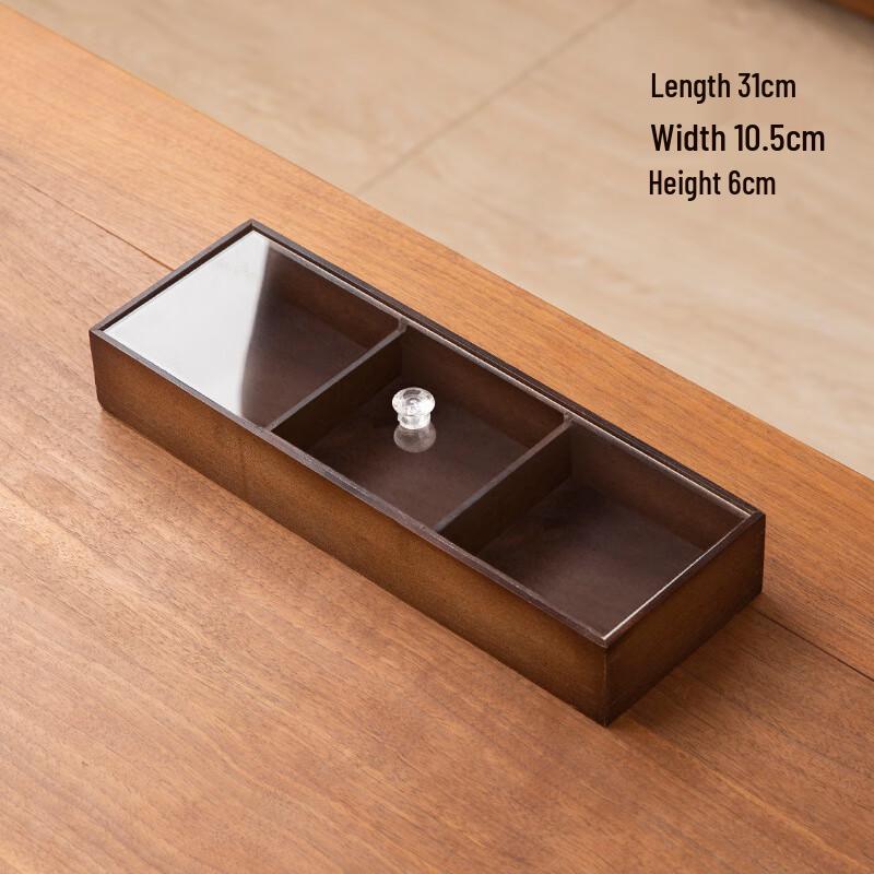 Chinese Style Bamboo Tea Snack Tray