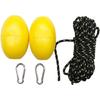 Anchors Marker Buoy 30 Ft. Marine Rope Tow Line Practical Buoy Ball Float Leash with Hook and Rope