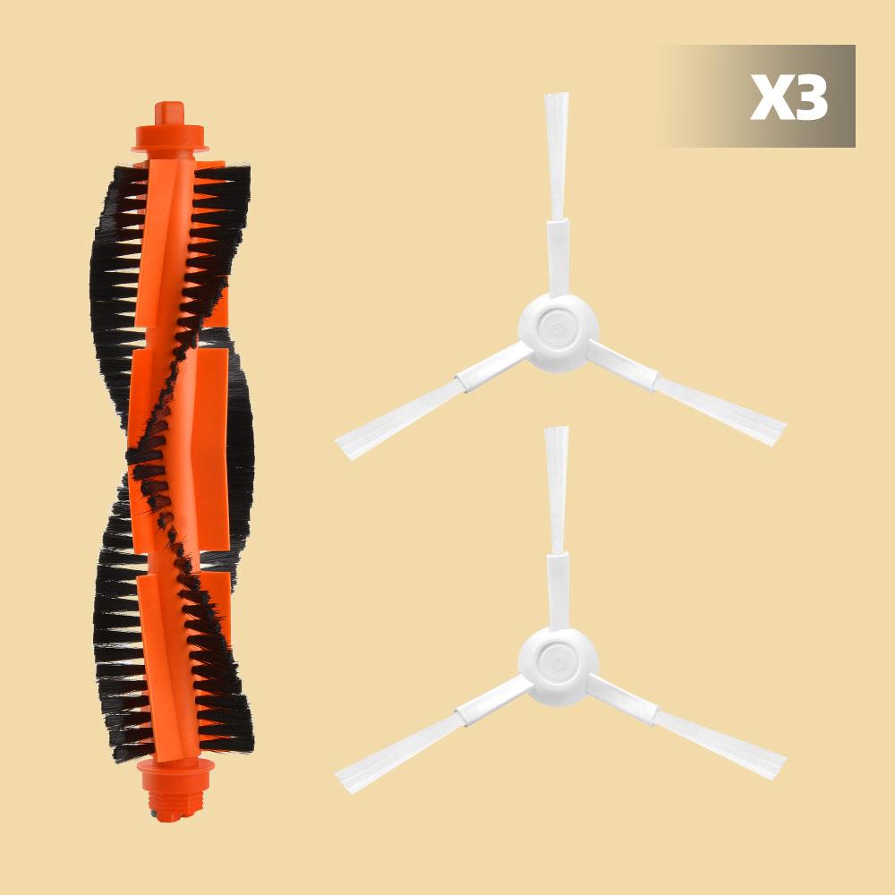 

Fit For Xiaomi Mijia M30 Pro / C107 Vacuum Parts Main Roller Side Brush Hepa Filter Mop Cloth Pad Bracket Dust Bag Accessories