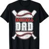 Men's Baseball Dad Baseball Player Baseball Fan Men Baseball T-Shirt
