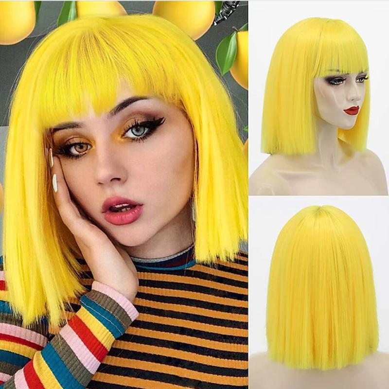HAIRJOY Synthetic Hair Land of the Lustrous Yellow Diamond Cosplay Wig