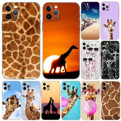 Krásné žirafí pouzdro na telefon iPhone Samsung Galaxy Redmi Xiaomi Oppo OnePlus Note SA 7 8 9 10 11 12 13 14 20 21 22 23 53 54 Pro Max Ultra